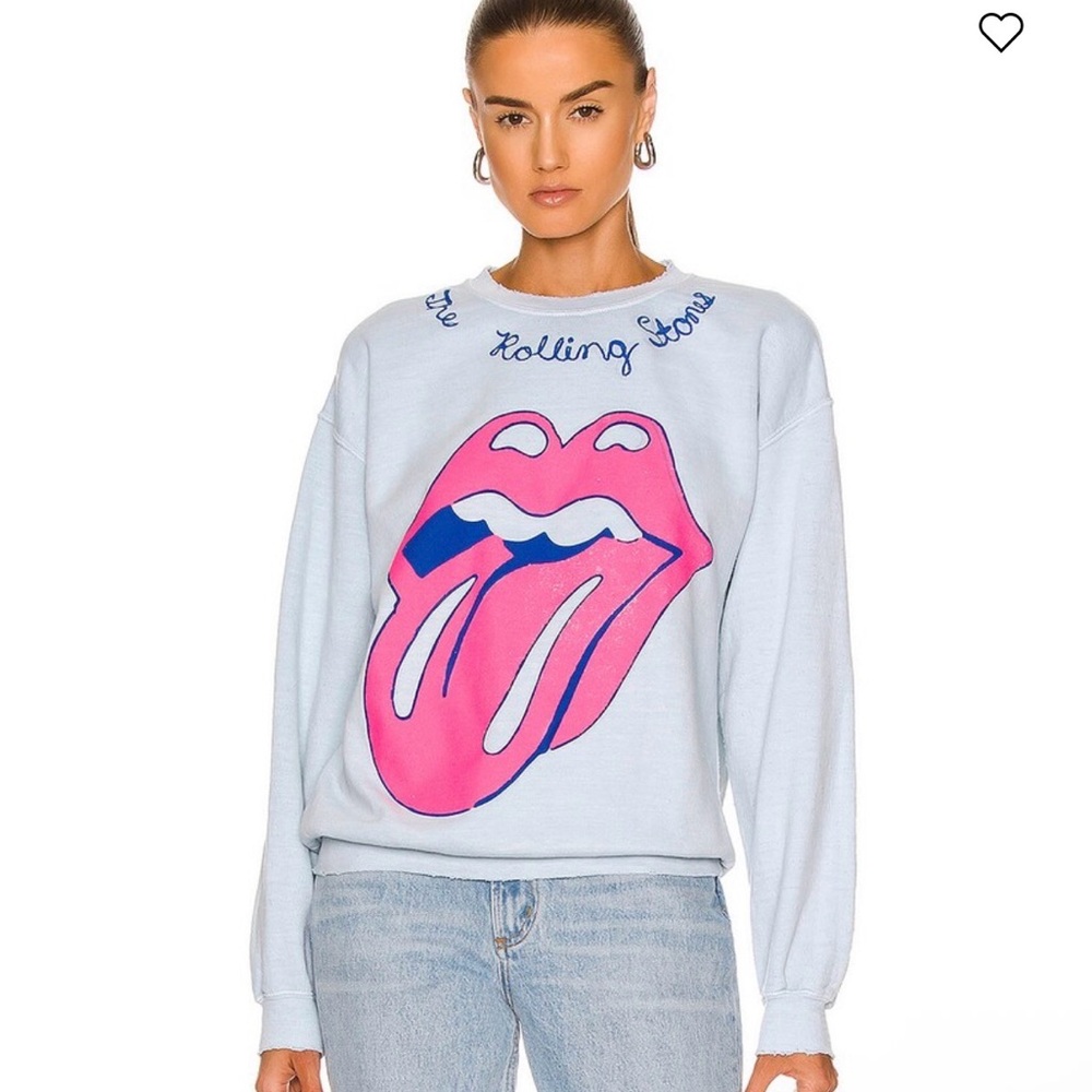 The Rolling Stones Chainstitch Sweatshirt by MadeWorn.